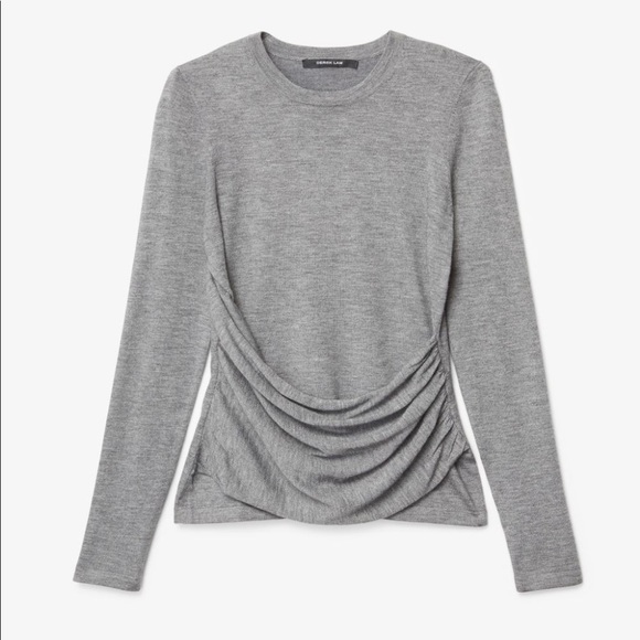 🎁 Derek Lam$895.00 Sasha Long Sleeve Drape Top